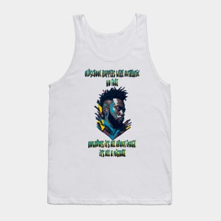 Oldschool vs Newschool: Authenticity in Rap Tank Top